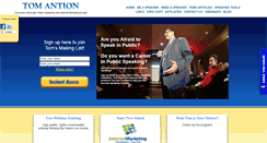 Desktop Screenshot of antion.com